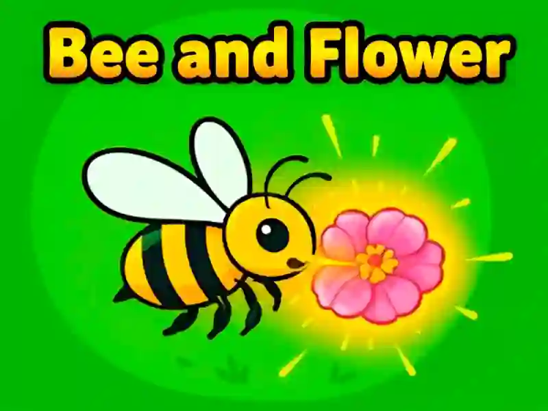 Igra Bee and Flower online
