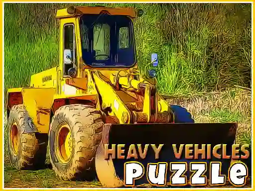 Igra Heavy Vehicles Puzzle online