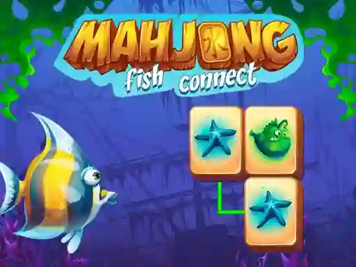 Igra Mahjong Fish Connect online
