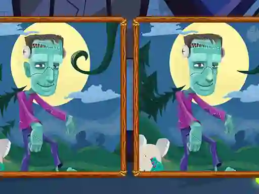 Igra Halloween Find the Differences online