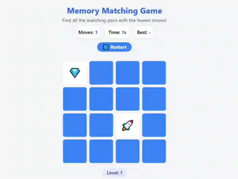 Igra Memory Matching Game online