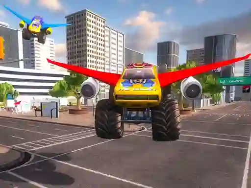 Igra Real Flying Truck Simulator 3d online
