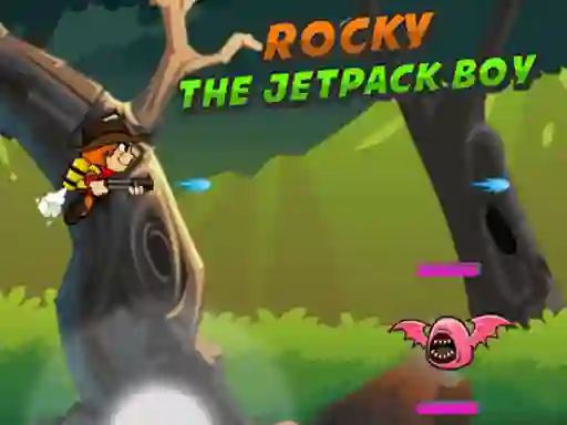 Igra Rocky The Jetpack Boy online