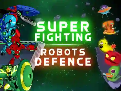 Igra Super Fighting Robots Defense online