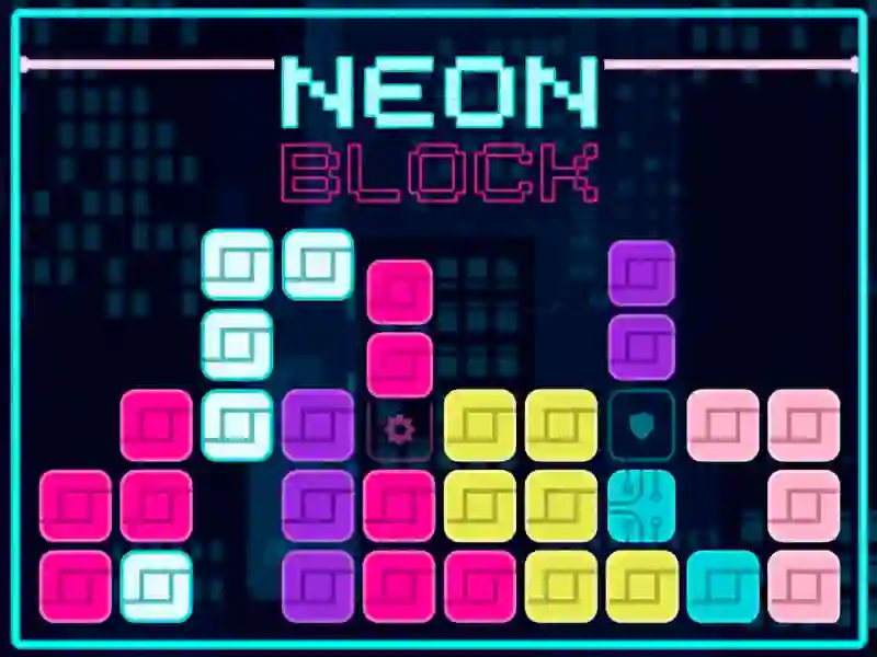 Igra Neon Block online