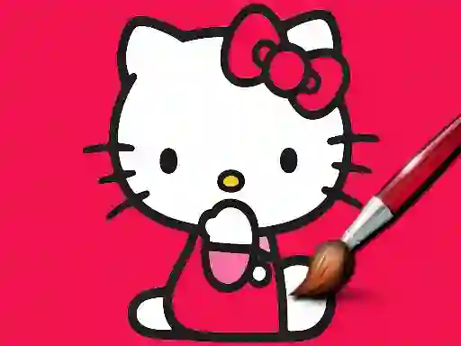 Igra Easy Coloring Kitty online
