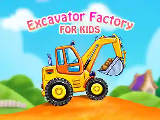 Igra Excavator Factory For Kids online