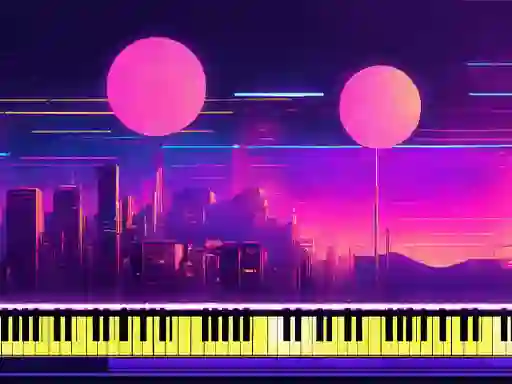 Igra Piano Game star 5 online