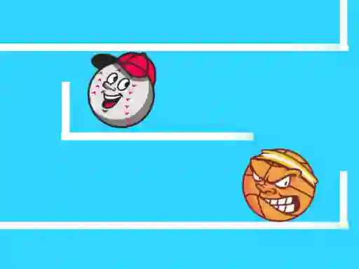 Igra Ball Stair Jump online