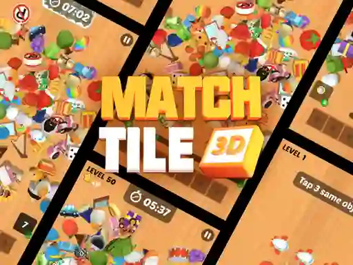 Igra Match Tile 3d online