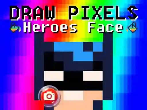 Igra Draw Pixels Heroes Face online