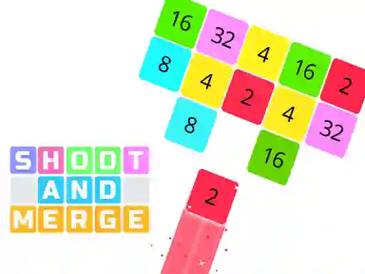 Igra Shoot And Merge The Numbers online