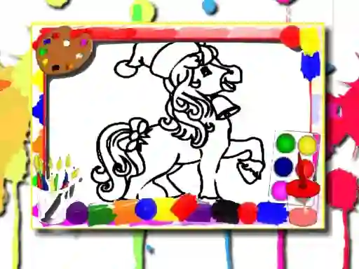 Igra Horse Coloring Book online