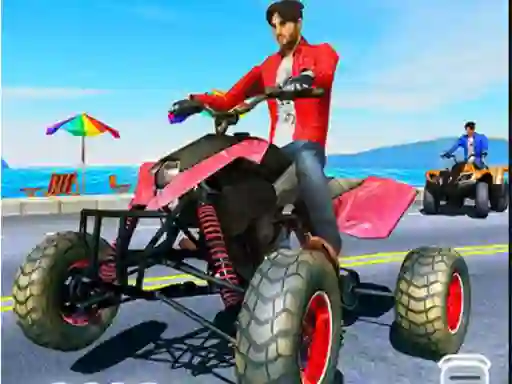 Igra Quad Bike Traffic Racing Mania online