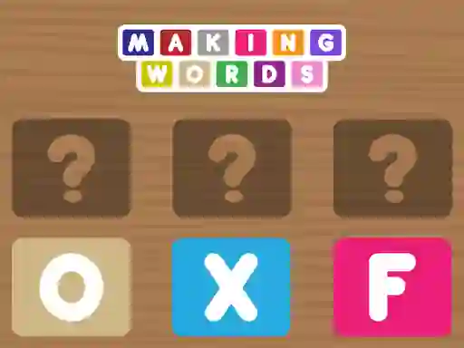 Igra Making Words online