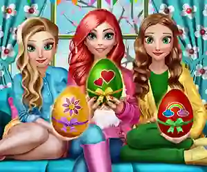 Igra Princesses Easter Fun online