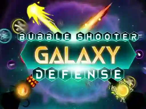 Igra Bubble Shooter Galaxy Defense online