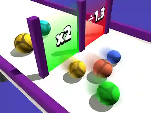 Igra Clone Ball Rush online
