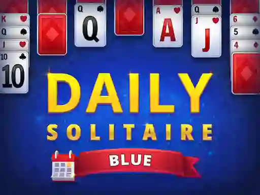Igra Daily Solitaire Blue online