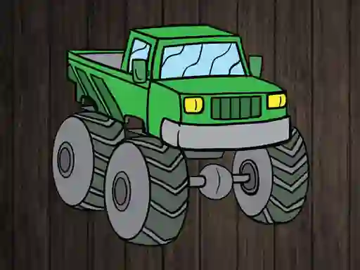Igra Monster Truck Jigsaw online