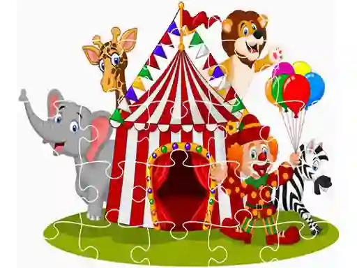 Igra Party Animals Jigsaw online