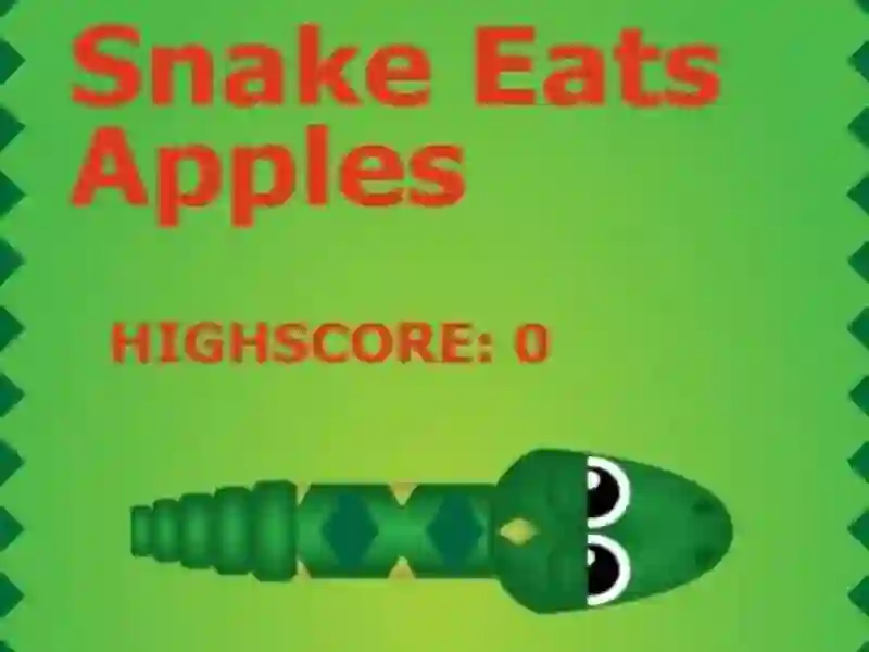 Igra Snake Eats Apples online