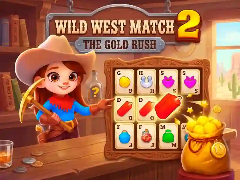 Igra Wild West Match 2: The Gold Rush online