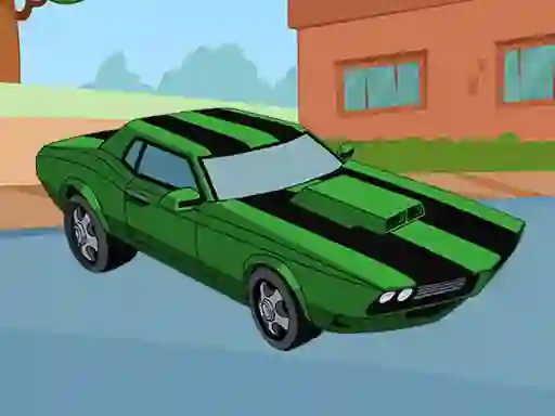 Igra Ben 10 Car Jigsaw online