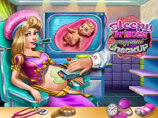 Igra Sleepy Princess Pregnant Check Up online