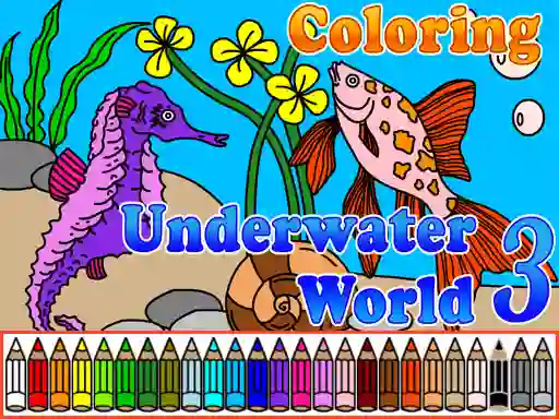 Igra Сoloring Underwater World 3 online