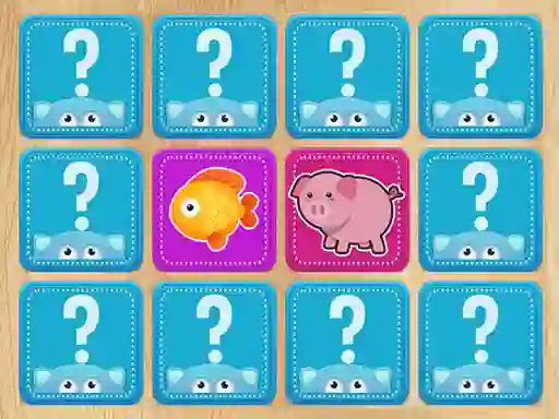 Igra Find A Pair Animals online