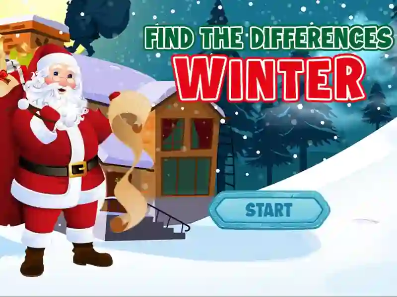 Igra Find The Differences Winter online