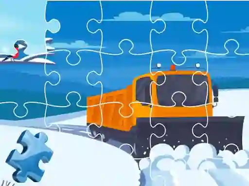 Igra Winter Trucks Jigsaw online