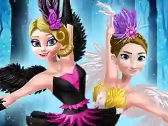 Igra Ellie and Annie Black Swan and White Swan online