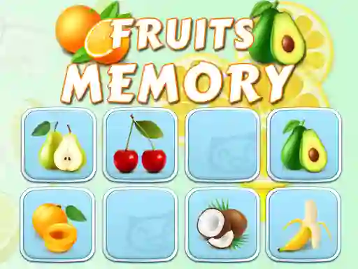 Igra Fruits Memory online