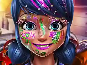 Igra Dotted girl new year makeup online