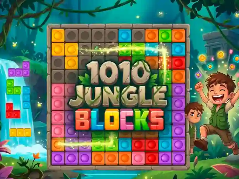 Igra 1010 Jungle Blocks online
