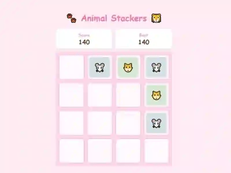 Igra Animal Stackers online