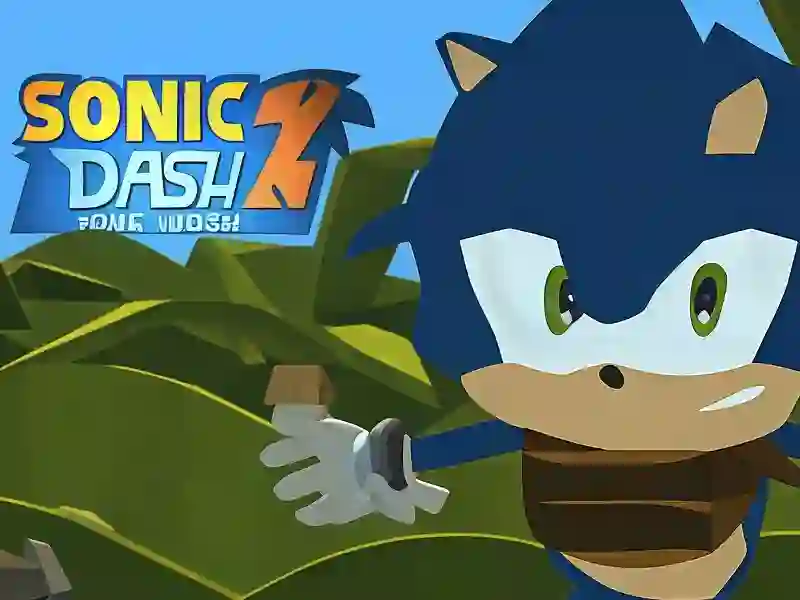 Igra Kogama: Sonic Dash 2 online
