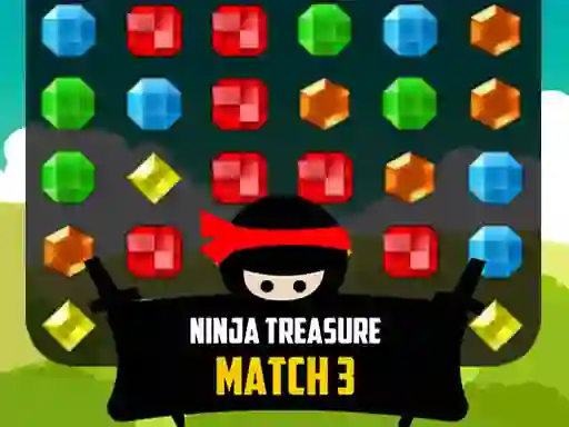 Igra Ninja Treasure Match 3 online