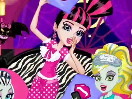 Igra Monster Slumber Party Funny Faces online