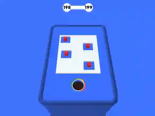 Igra Hole 3d Color Block Game online