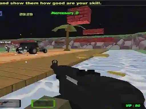 Igra Blocky Combat Strike Zombie Multiplayer online