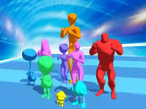 Igra Stickman Crowd Fight online
