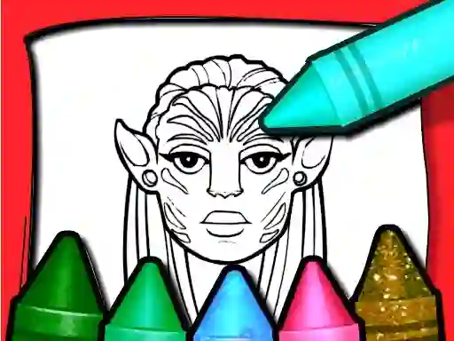 Igra Avatar Coloring Book online