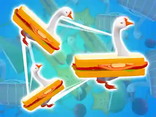 Igra Goose Match 3D online