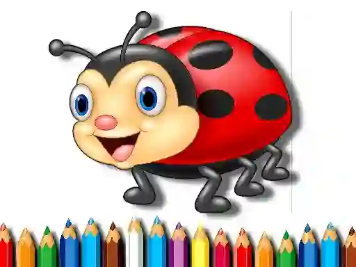 Igra Ladybug Coloring Book online