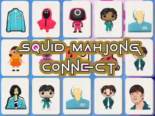 Igra Squid Mahjong Connect online