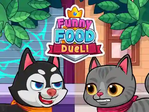 Igra Funny Food Duel online
