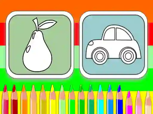 Igra Fun Coloring Book online